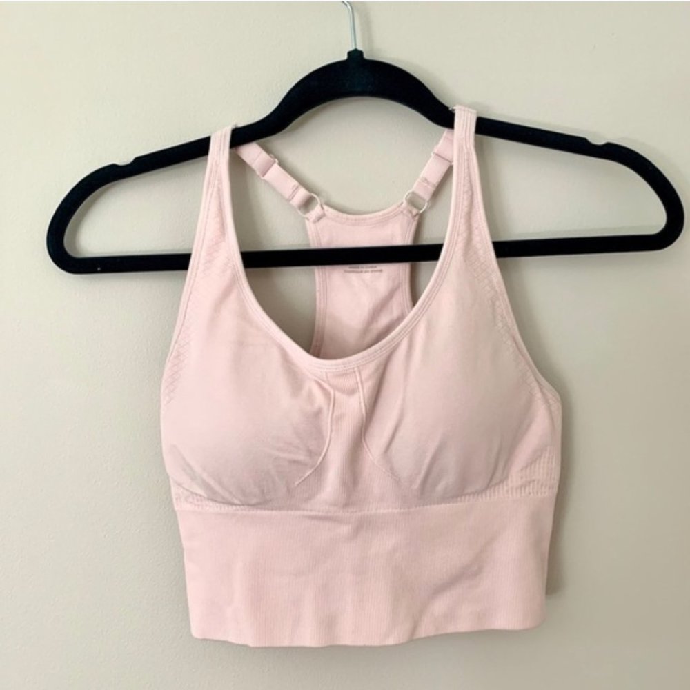 Tory Sport Seamless Adjustable Long Bra Size Small